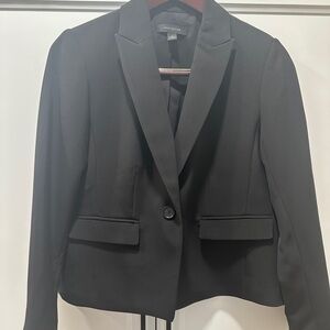 Ann Taylor Elegant Black Suit Jacket